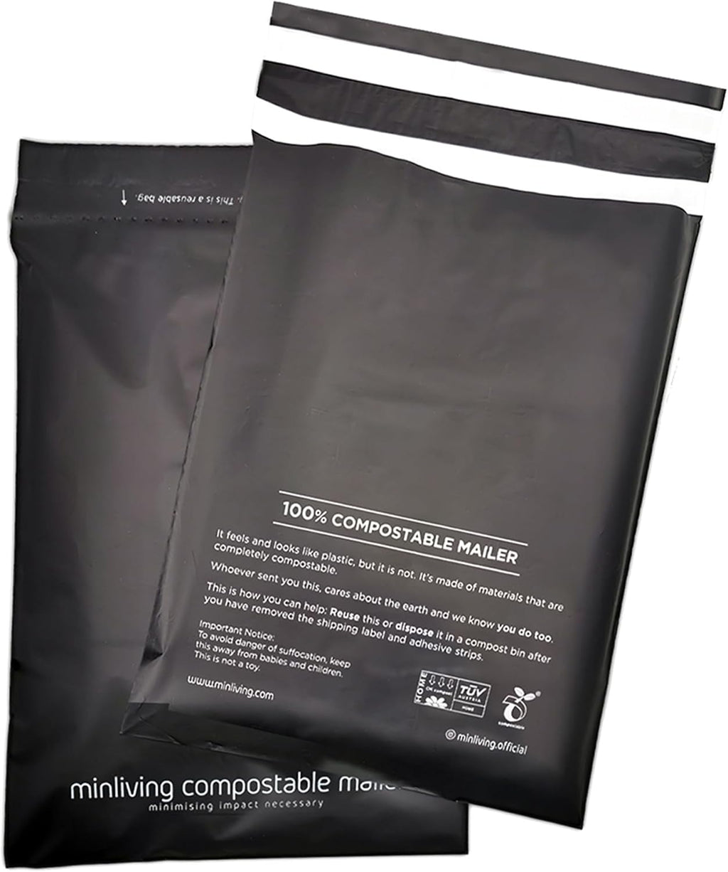 Compostable Mailers – Medium 10" x 13"