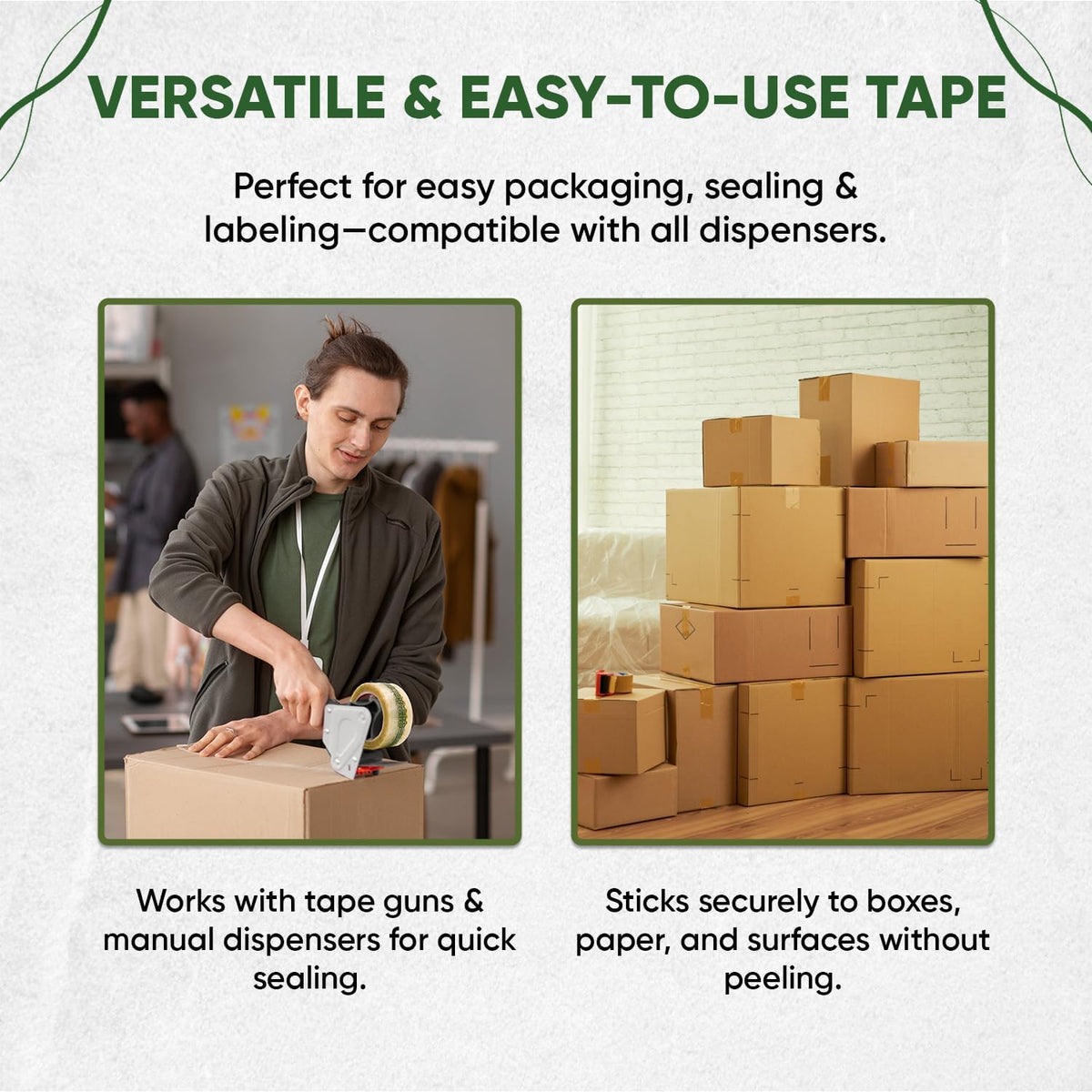 Biodegradable Packing Tape – Printed 1.93" x 70 yd