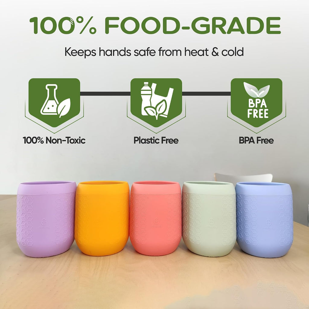 minliving silicone sleeves 16oz Regular Mouth – Spring Summer