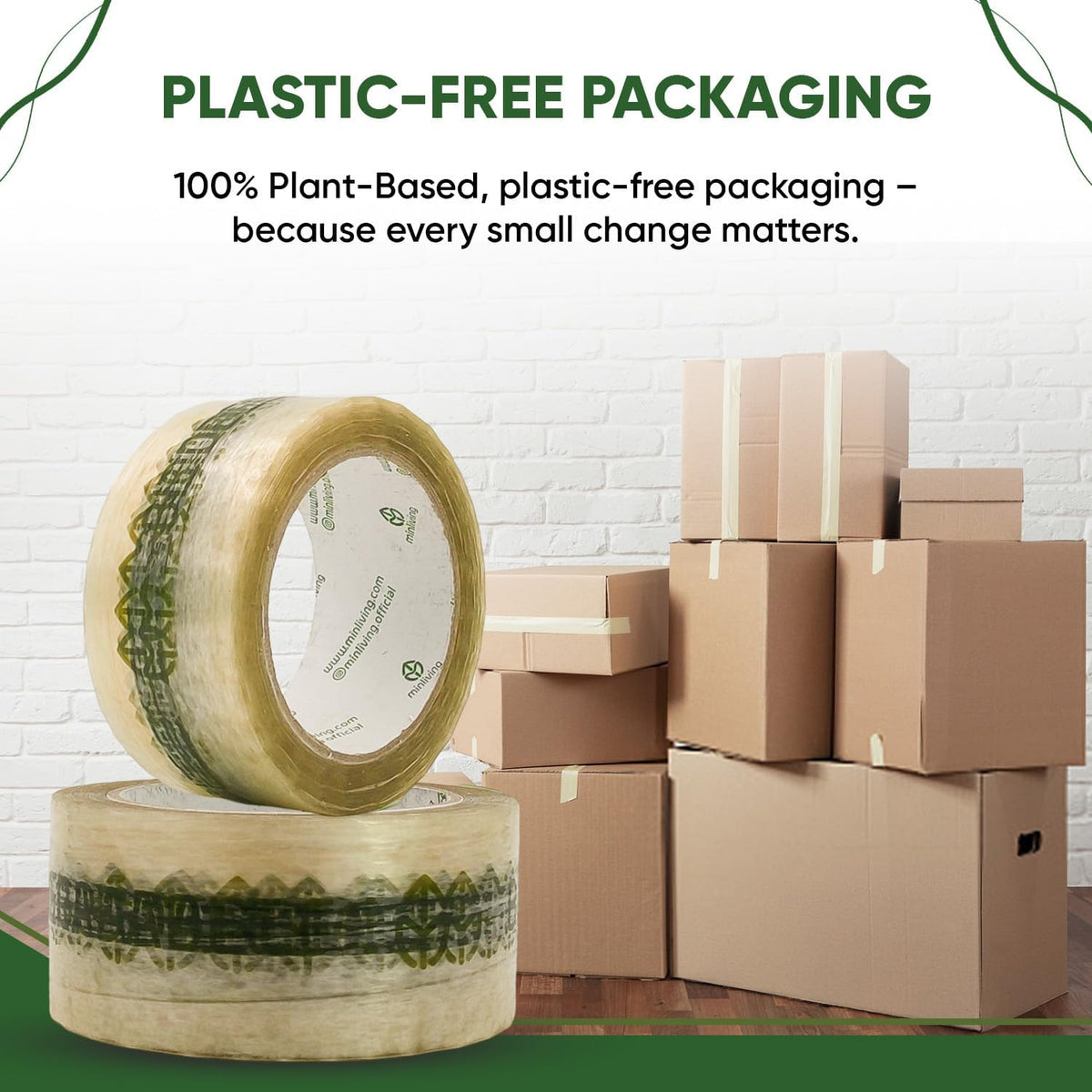 Biodegradable Packing Tape – Printed 1.93" x 70 yd