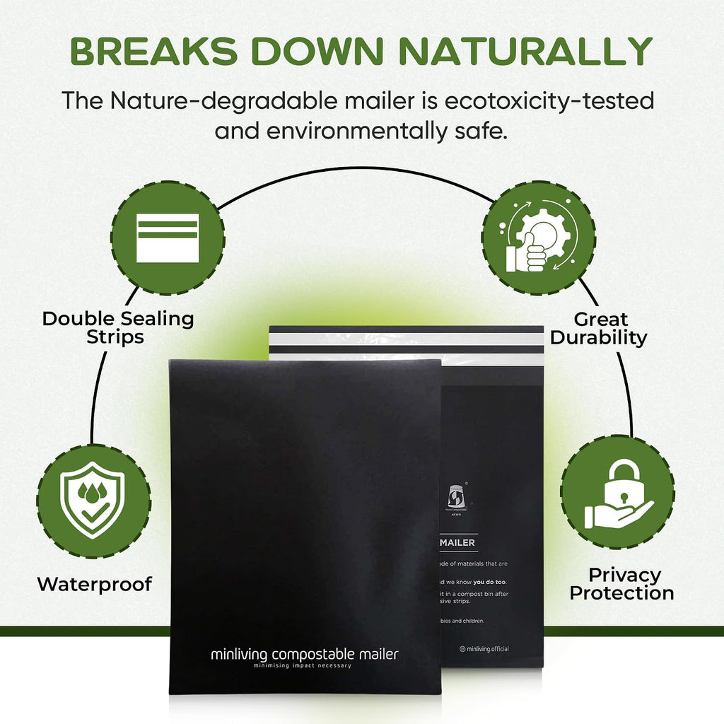 Compostable Mailers – Large 14.9" x 19"