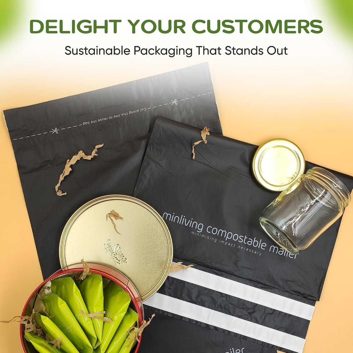 Compostable Mailers – Medium 10" x 13"